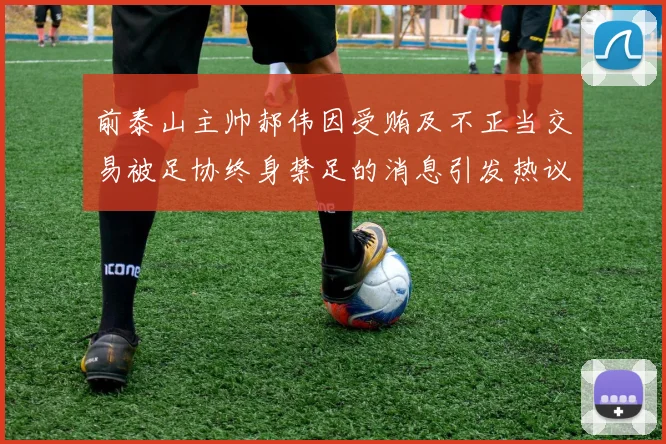 前泰山主帅郝伟因受贿及不正当交易被足协终身禁足的消息引发热议